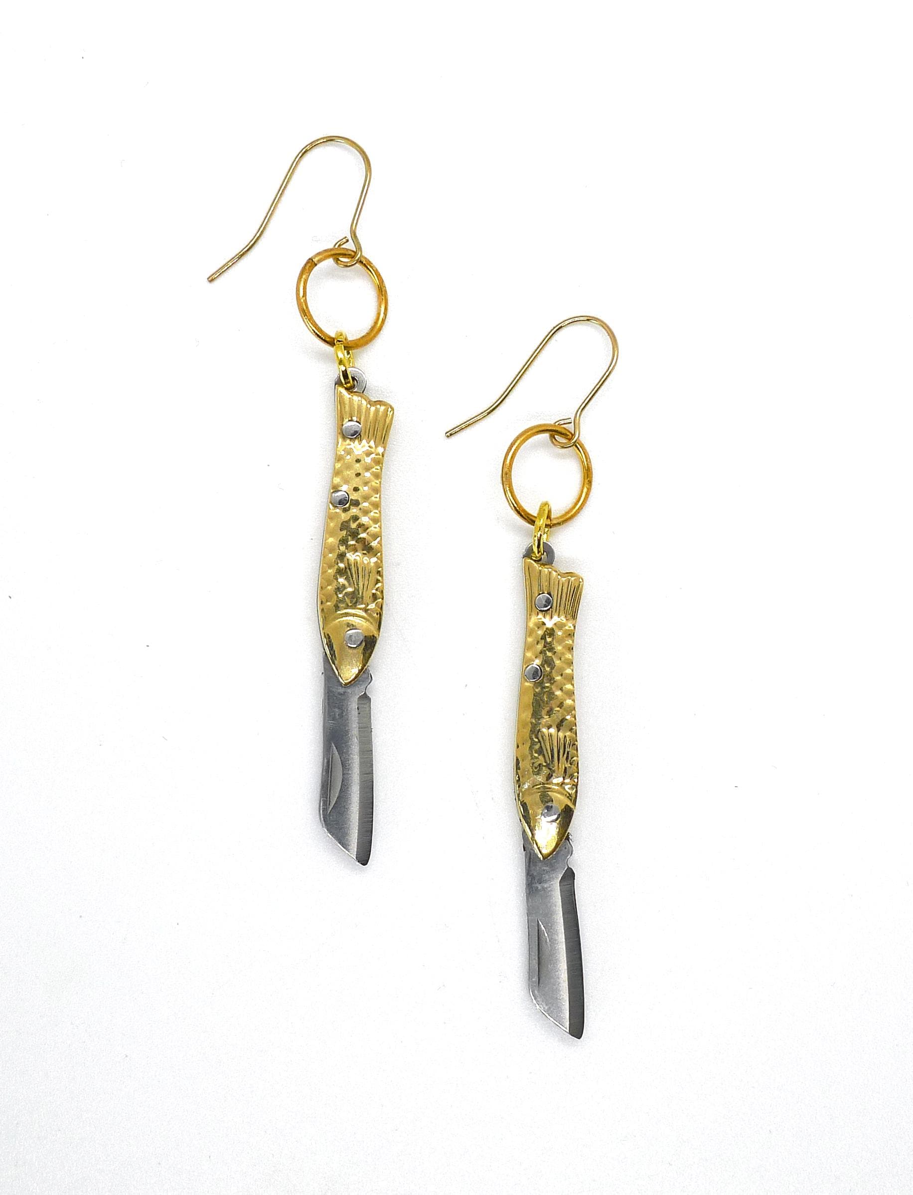 Tiny Hunter Earrings