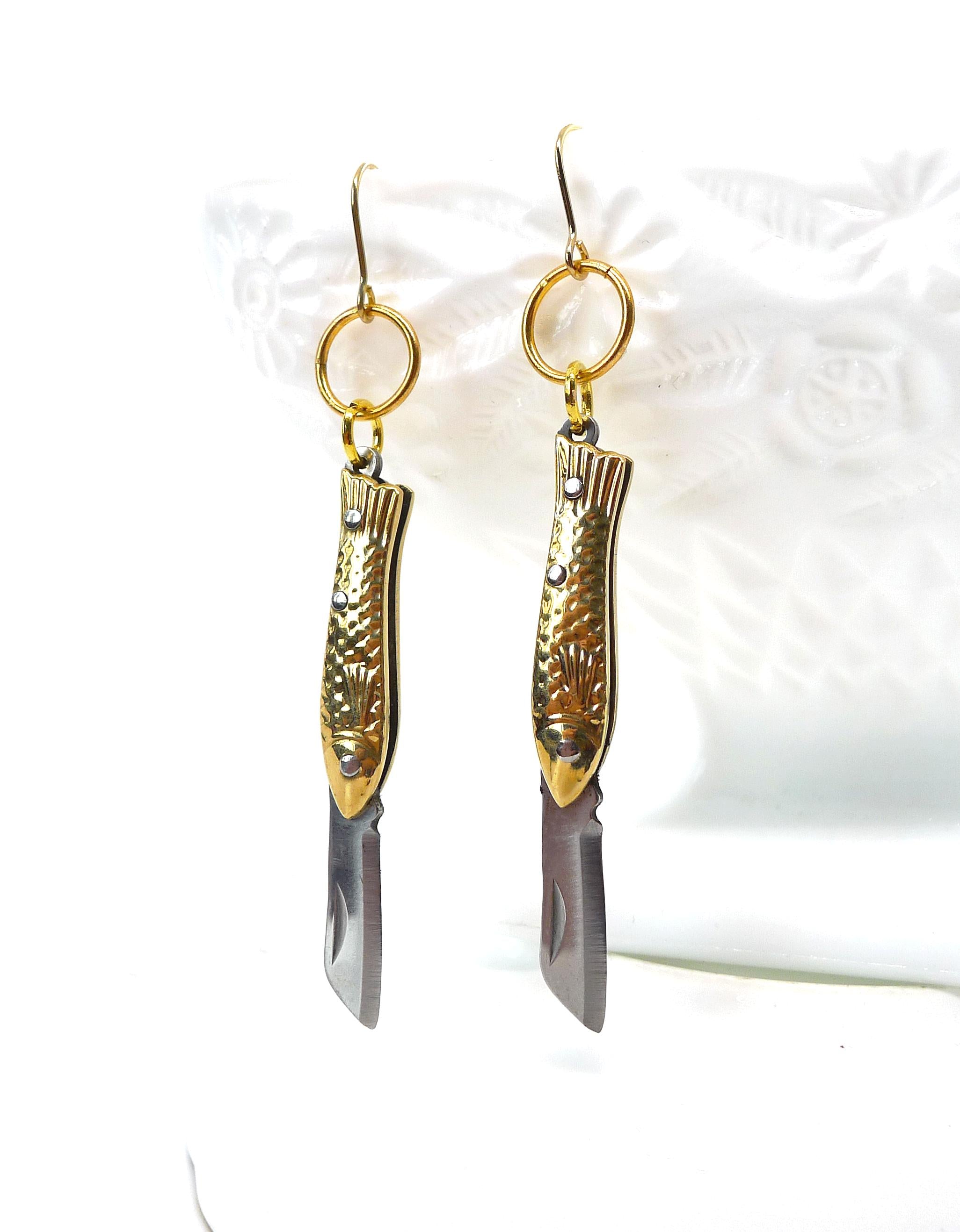 Tiny Hunter Earrings
