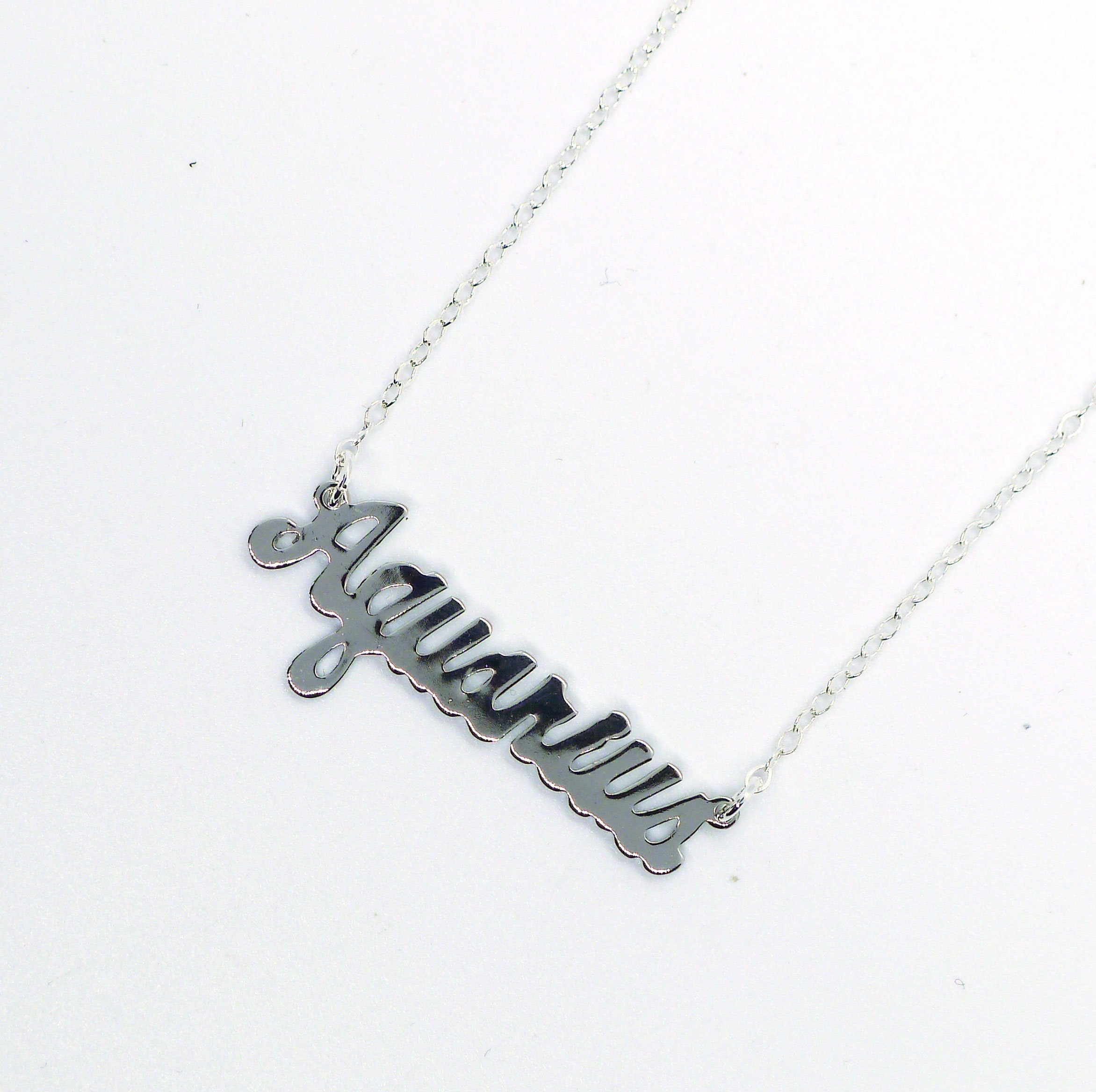 What's Your Sign Necklace AQUARIUS