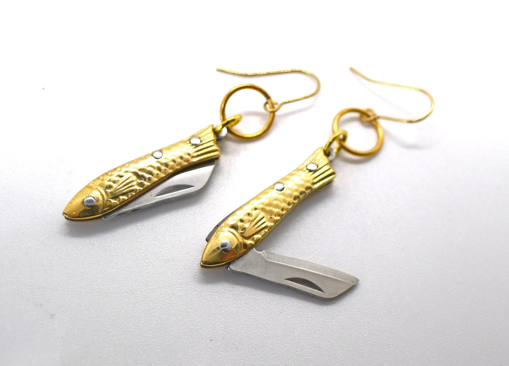 Tiny Hunter Earrings