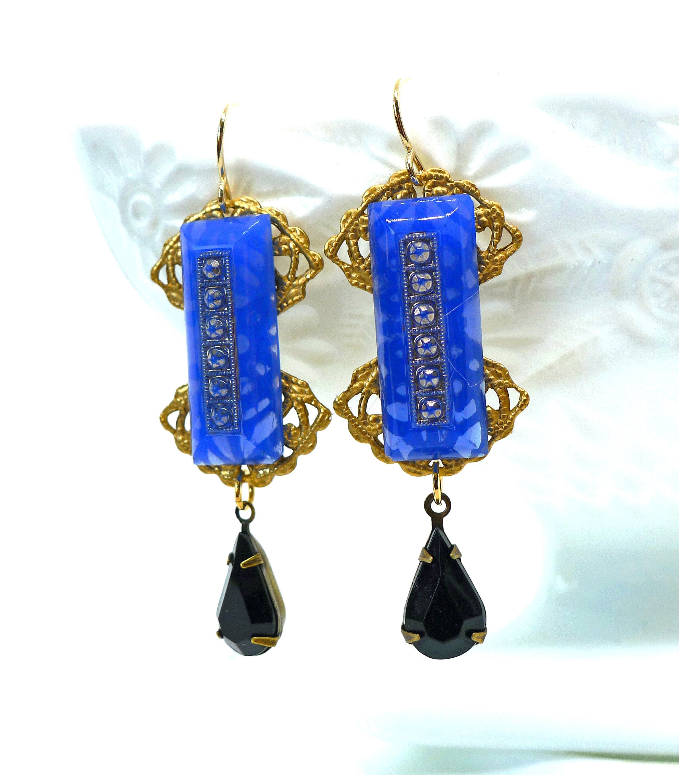 Cobalt Deco Bars