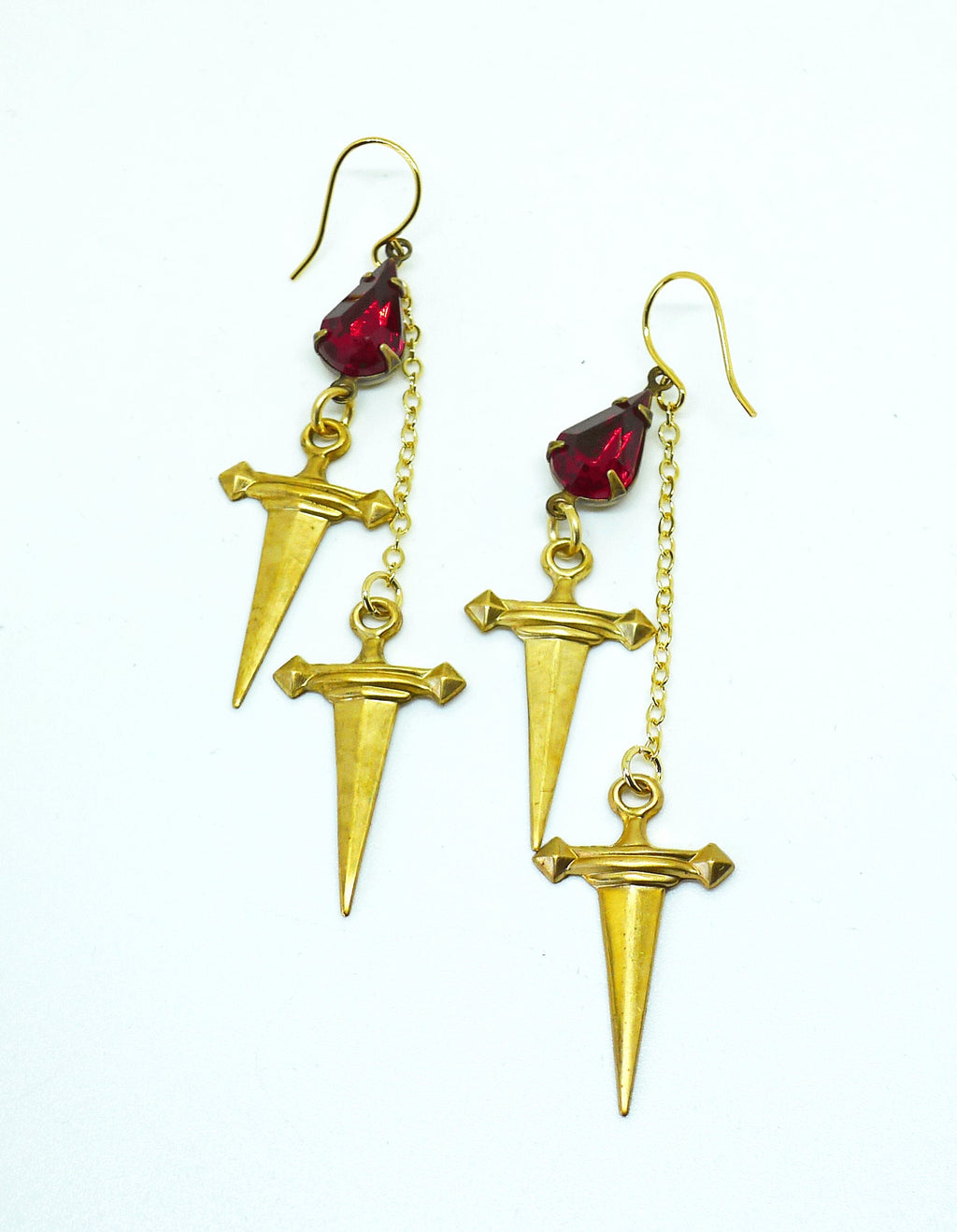 Blood Drops and Daggers Charms