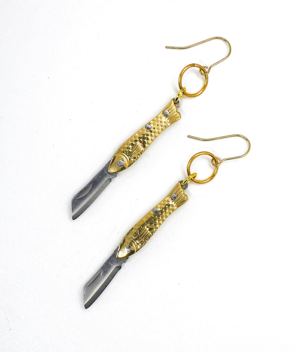 Tiny Hunter Earrings