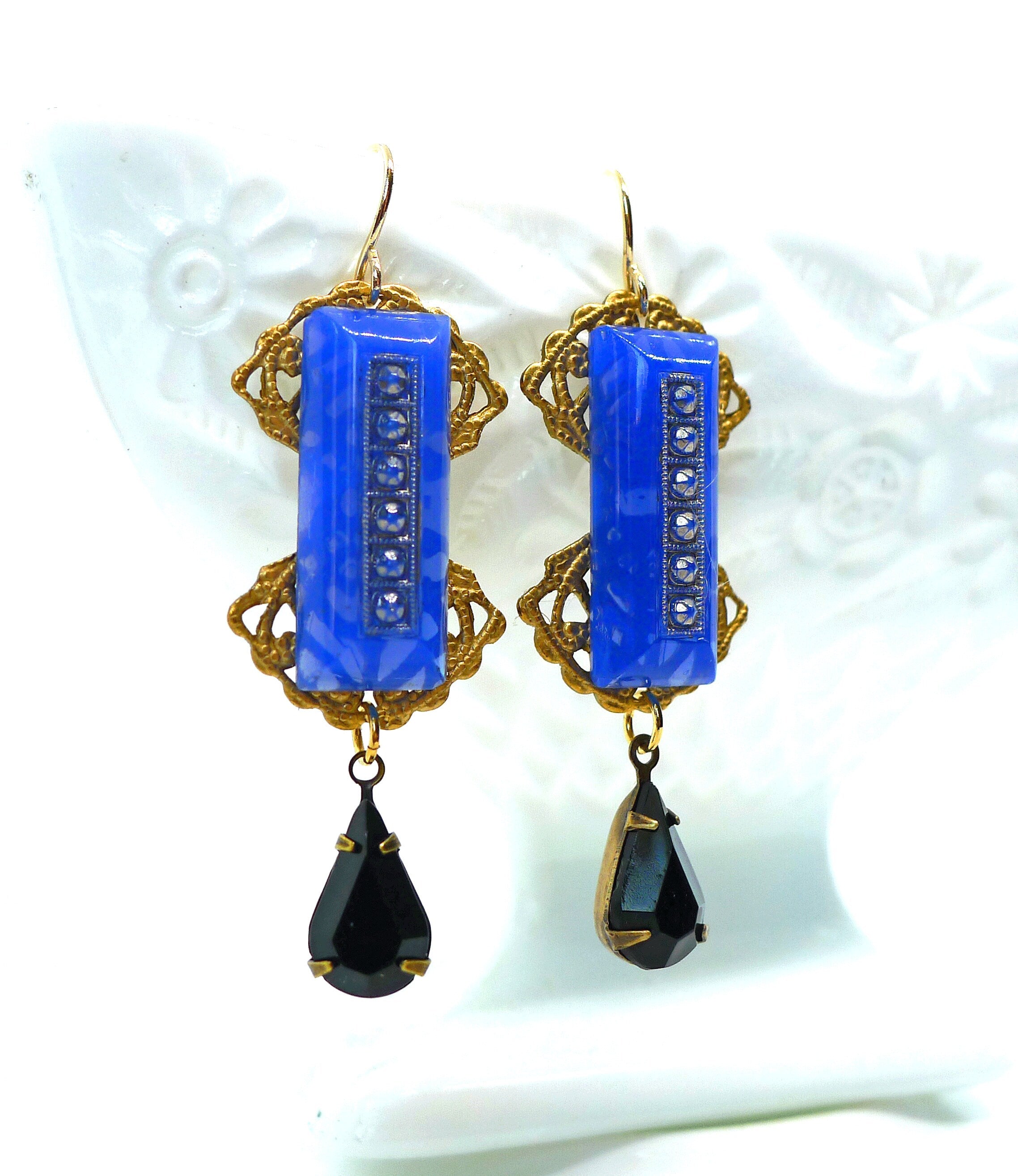 Cobalt Deco Bars