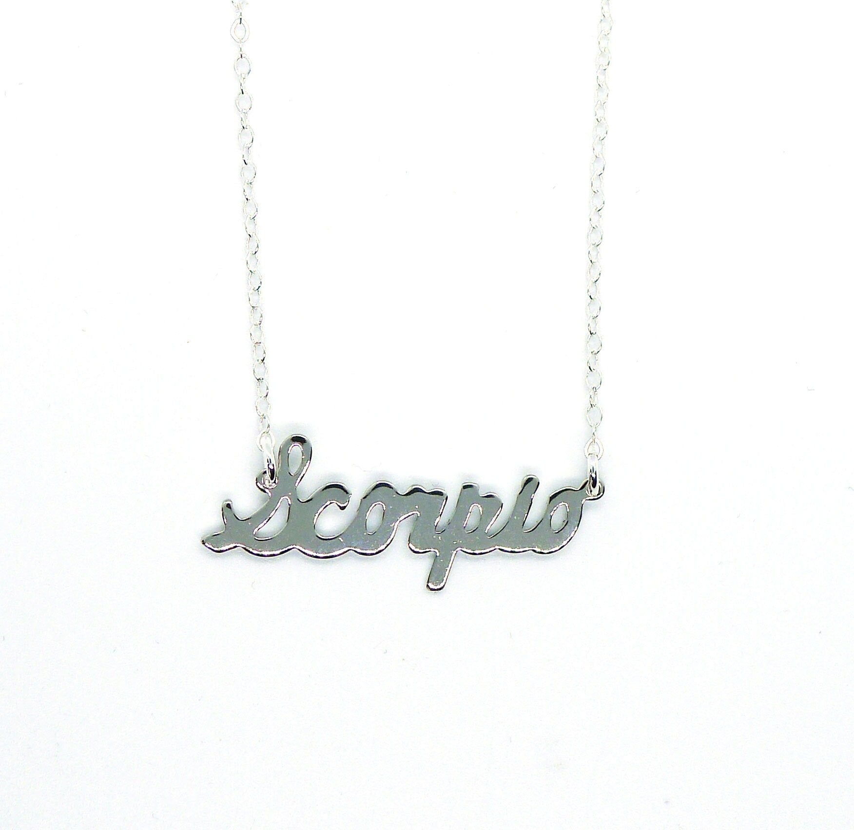 What's Your Sign Necklace SCORPIO