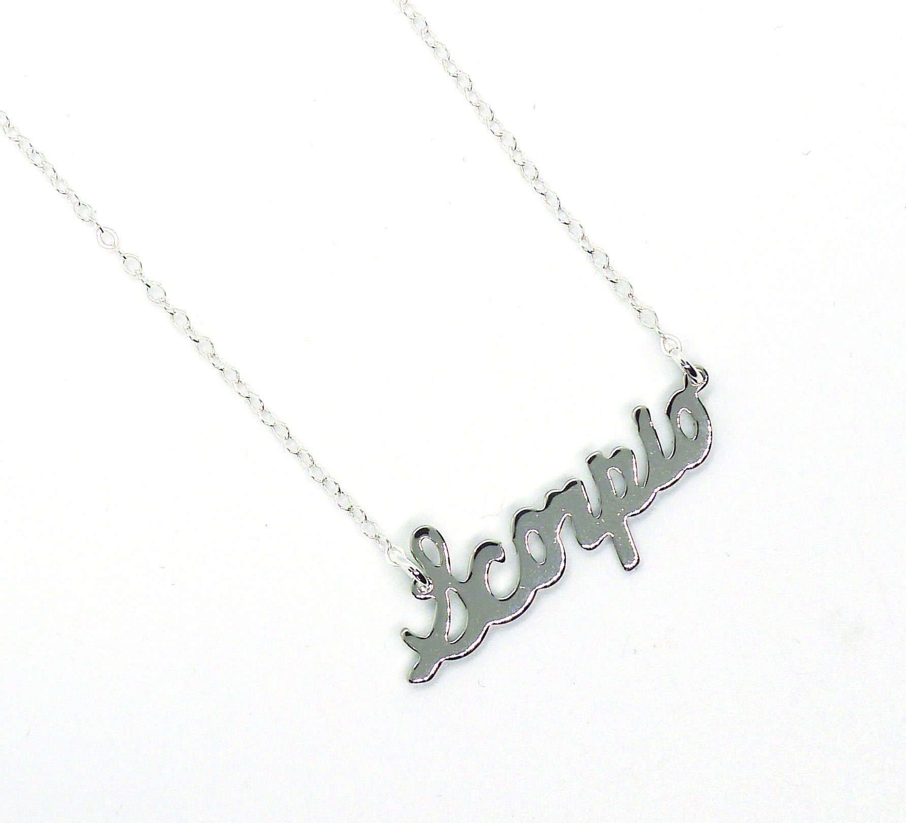 What's Your Sign Necklace SCORPIO