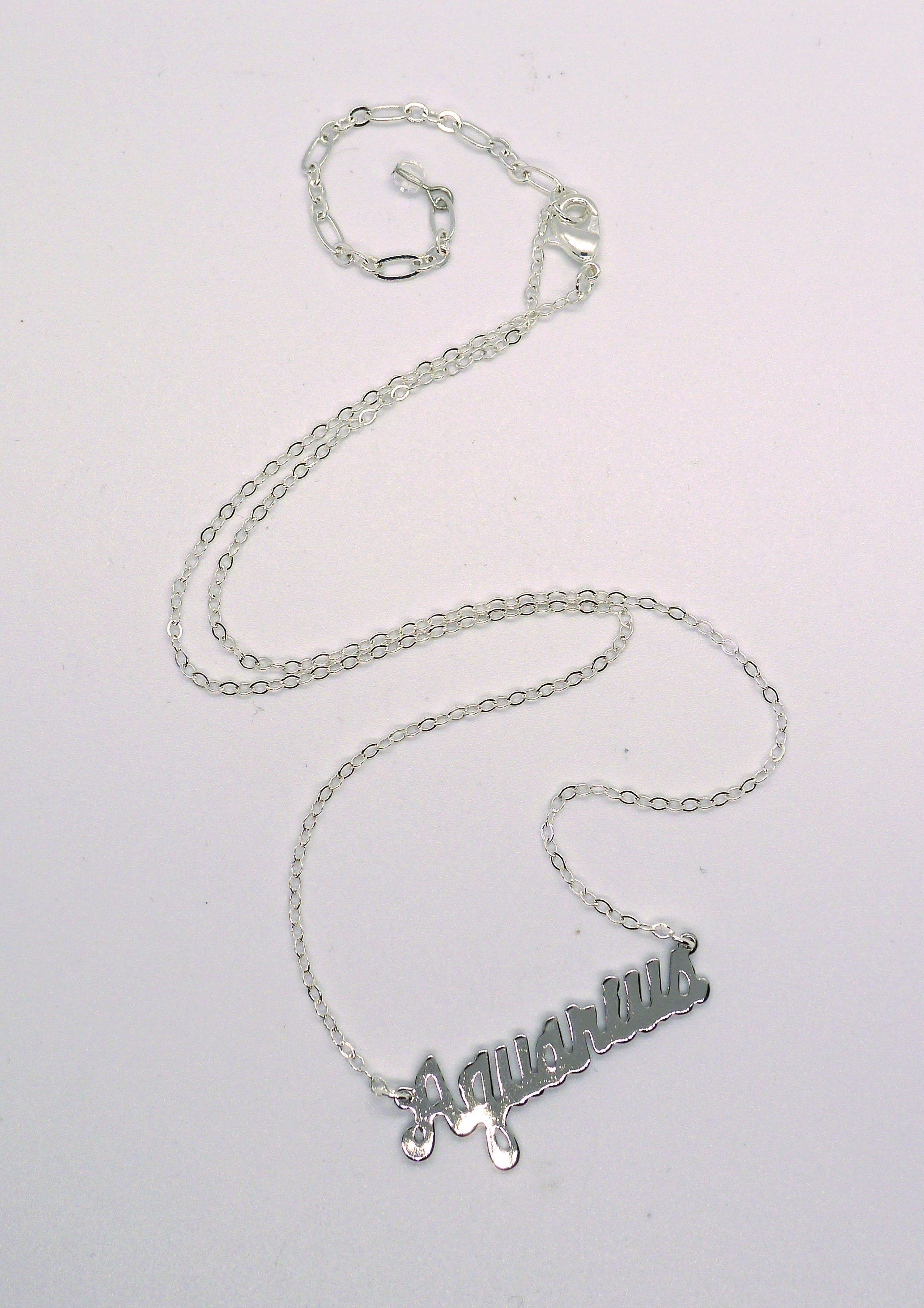 What's Your Sign Necklace AQUARIUS