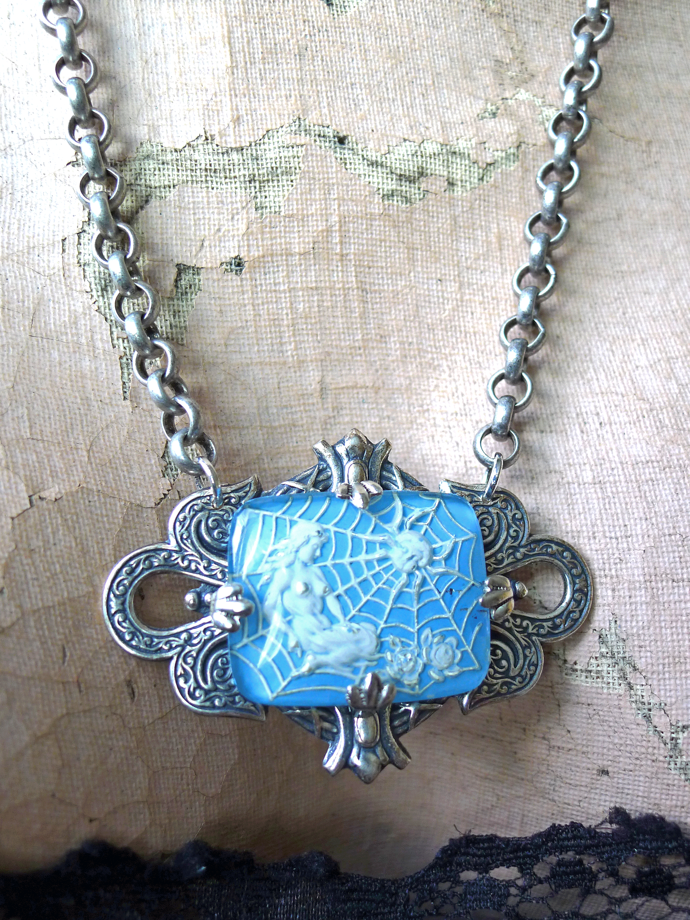Blue Spider Garden