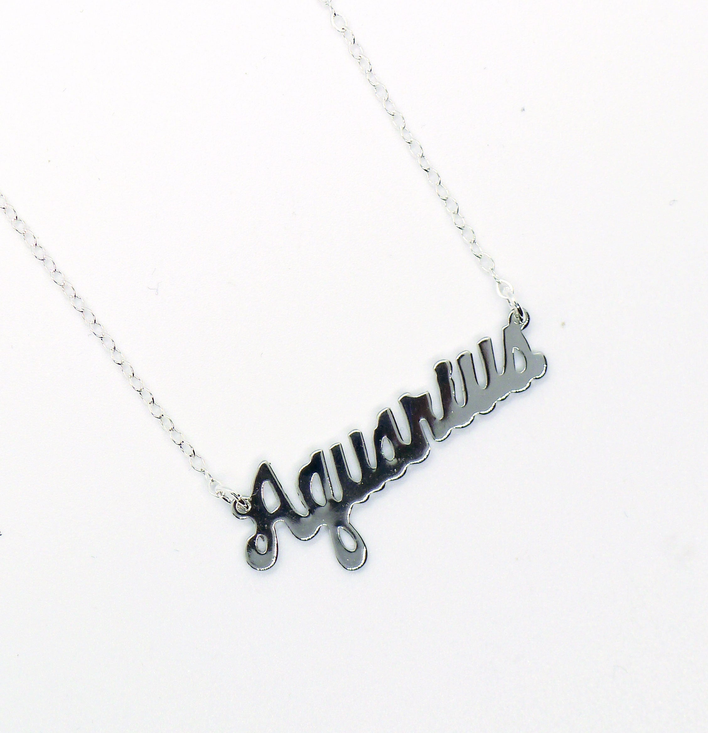 What's Your Sign Necklace AQUARIUS
