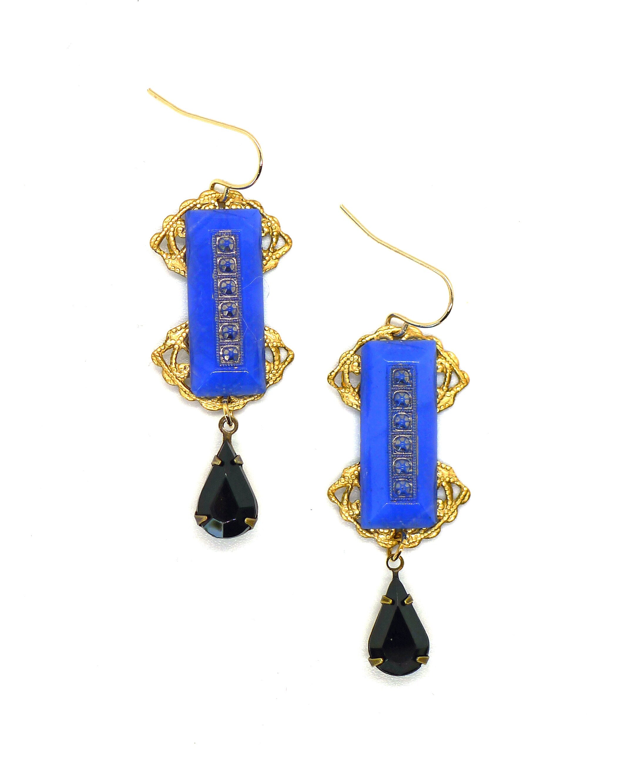 Cobalt Deco Bars