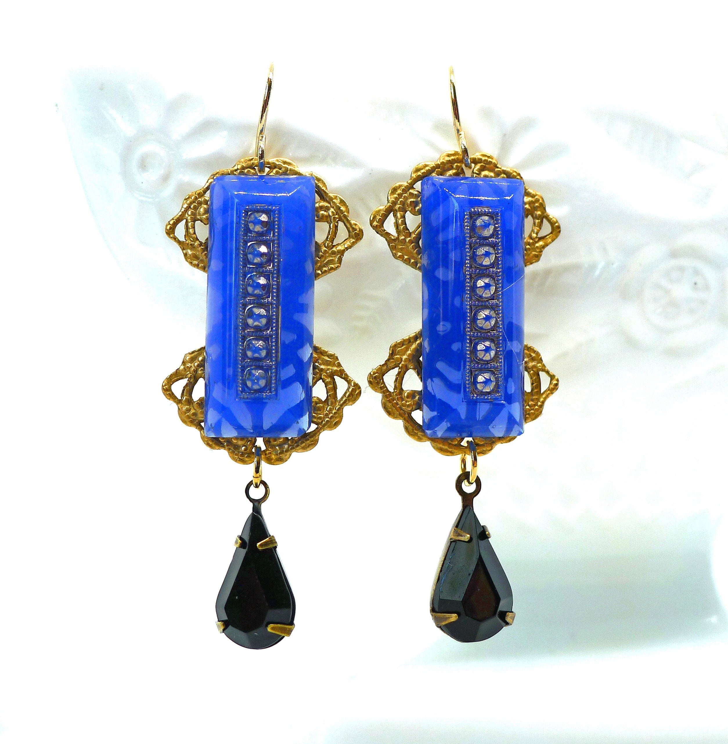 Cobalt Deco Bars