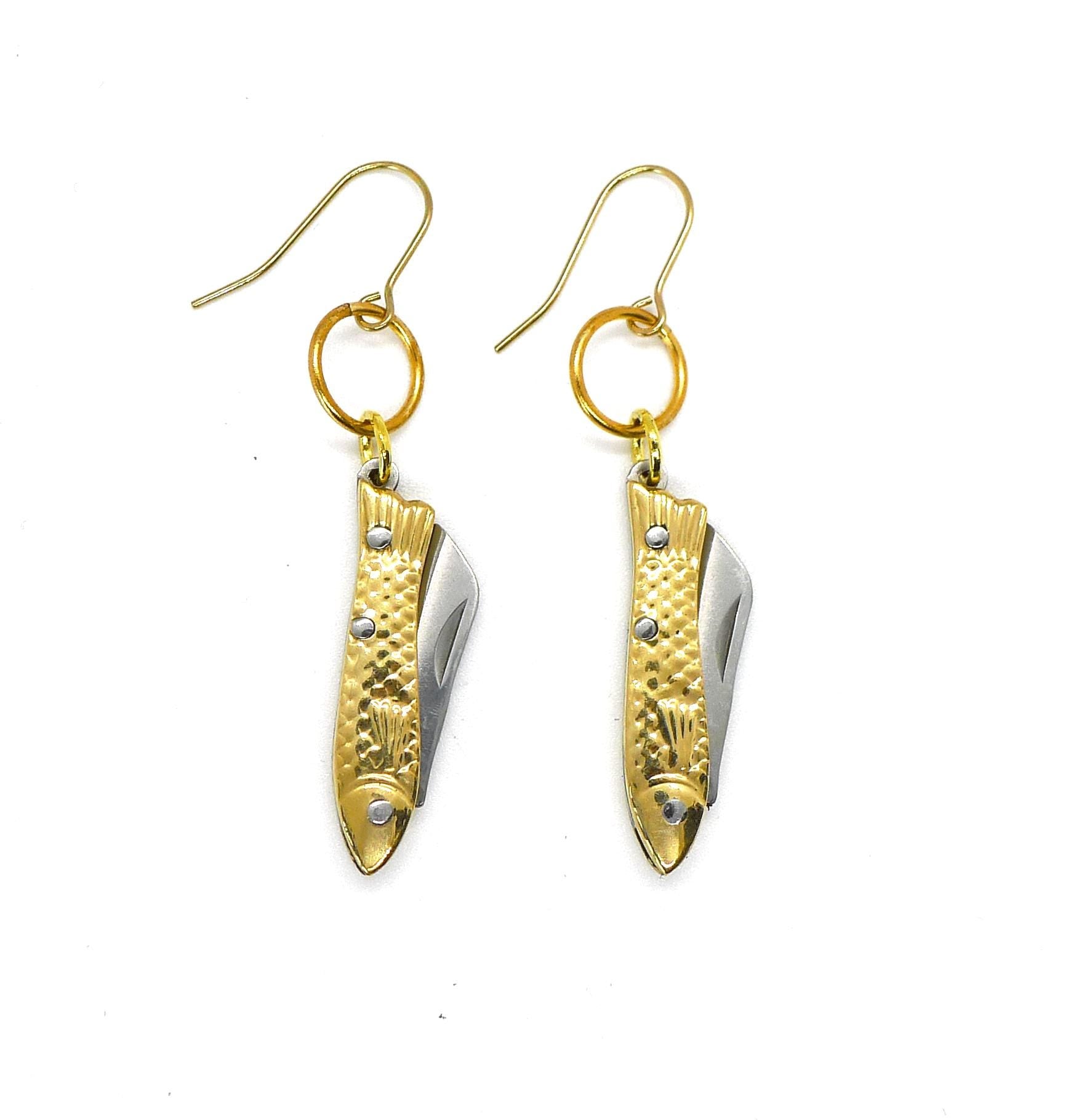 Tiny Hunter Earrings