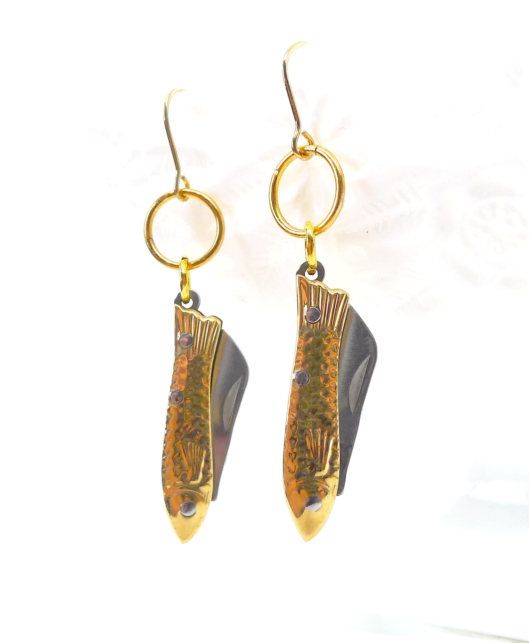 Tiny Hunter Earrings