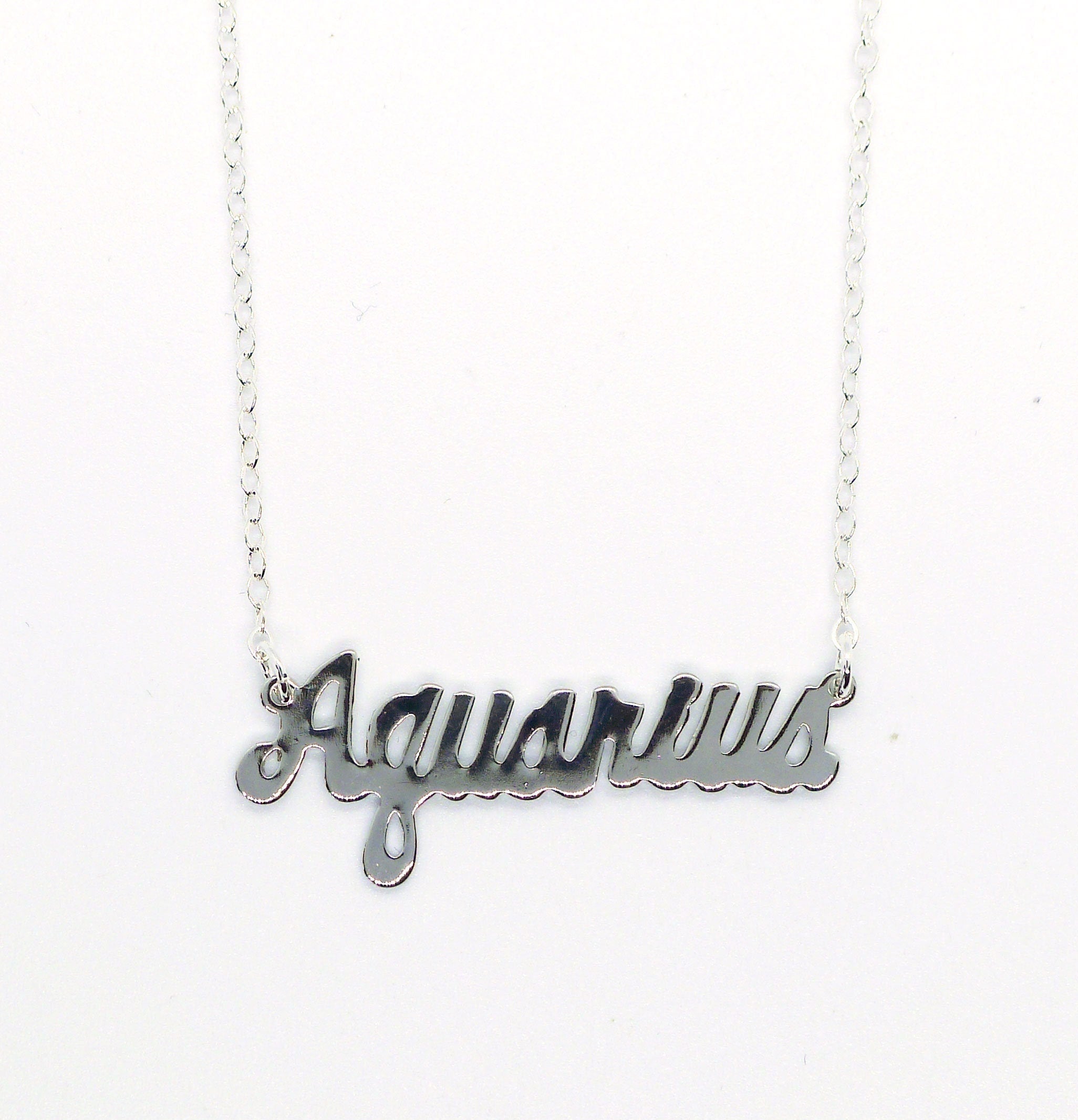 What's Your Sign Necklace AQUARIUS